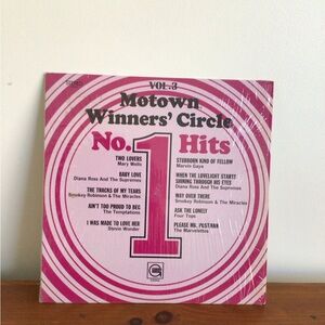 Volume 1 Motown Winners Circle, #1 Hits Lp 1969